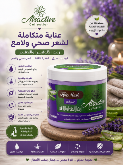 Aloe Vera Lavender Hair Mask