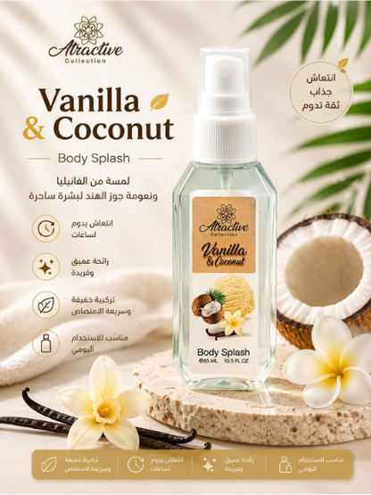 Vanilla Coco Nut Mini Splash