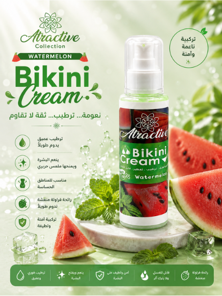 watermelon bikini cream