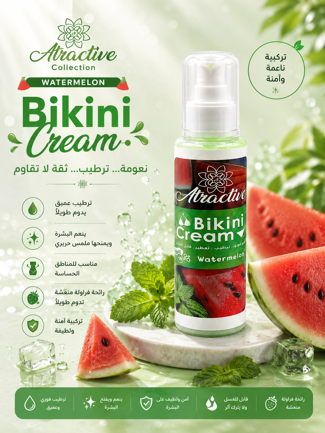 Bikini cream