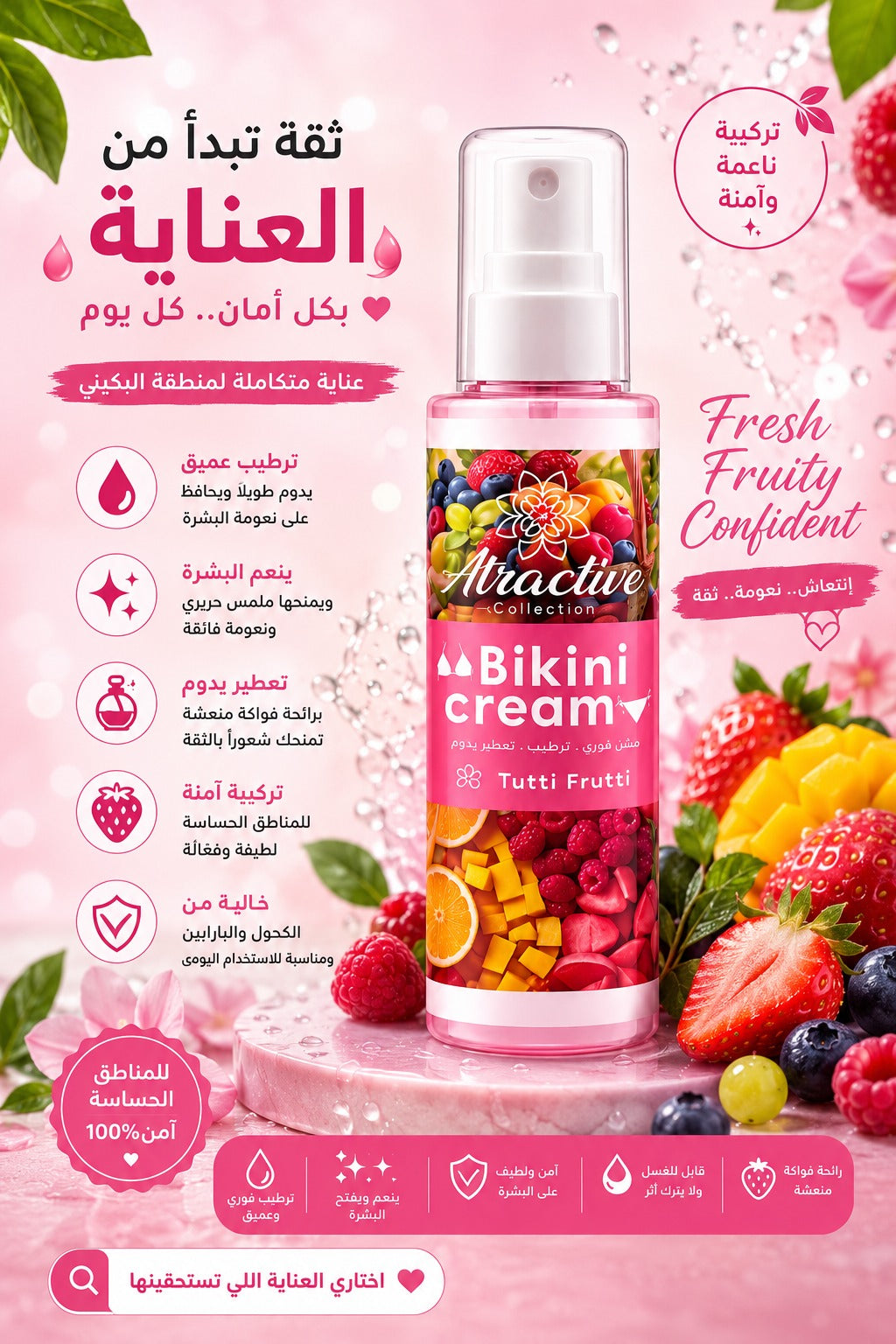 Bikini cream